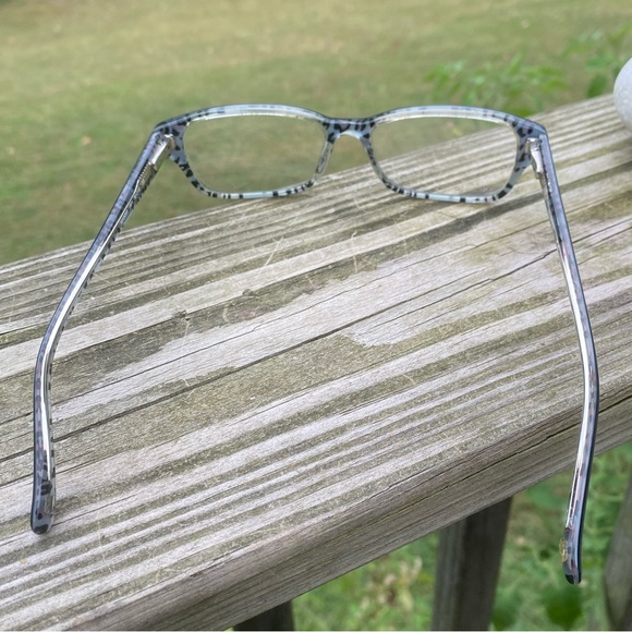Nine West glasses frames black with leopard print inside 50[]15 135 - Picture 5 of 9